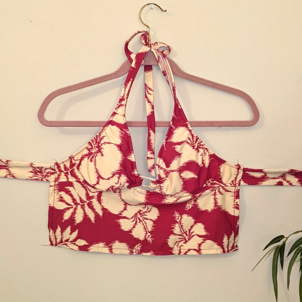 Y2K VTG Backless Halter Top/Swimsuit